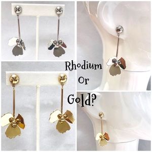 Zenzii Garden Party Flower Drop Earrings -Boutique